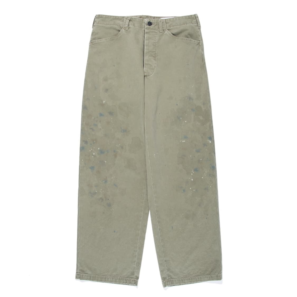 바우와우 Bowwow USN N-3 트윌 페인트 워싱 치노 팬츠 바지 L 상품이미지1