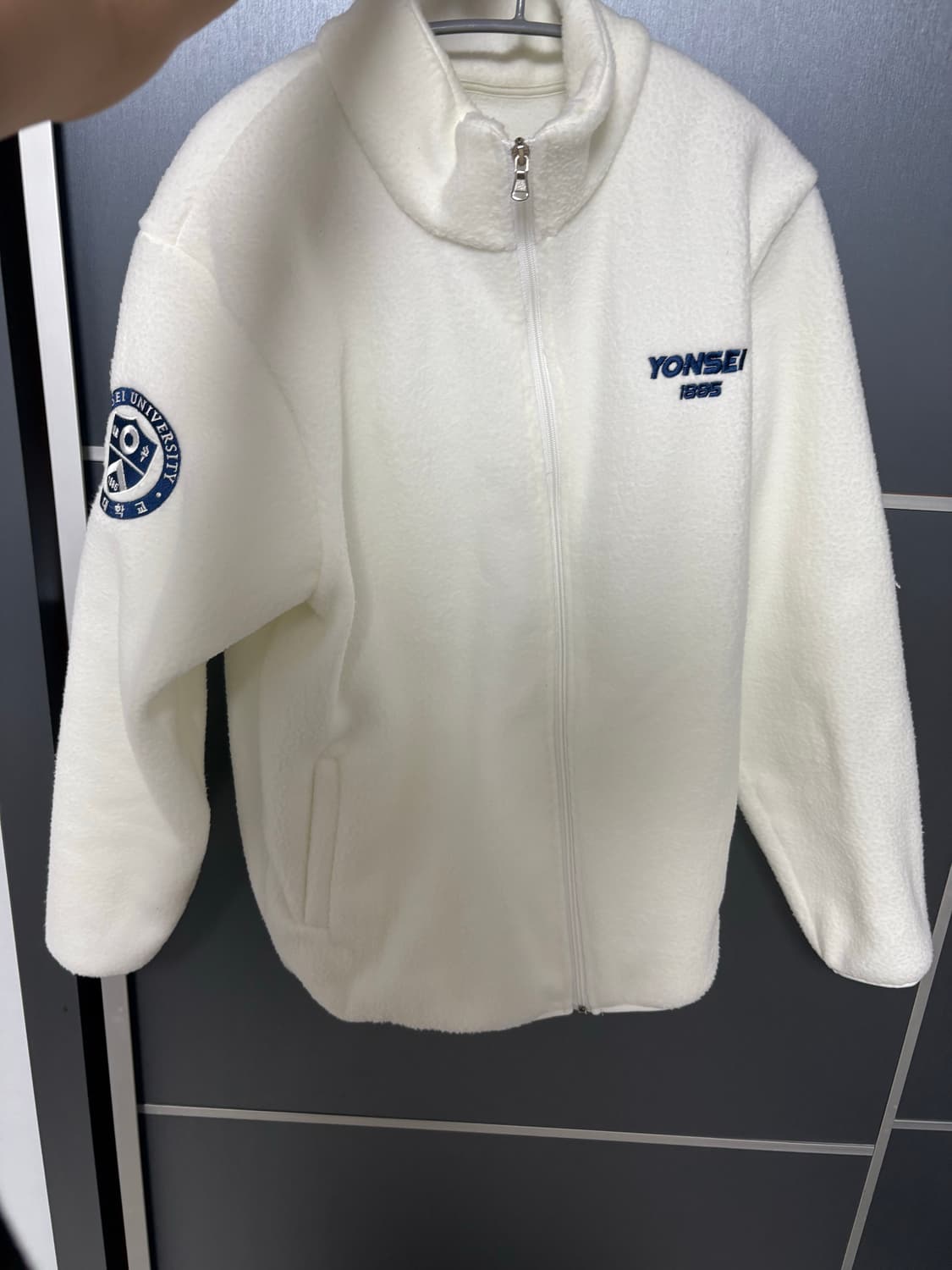 연세대 플리스 자켓 상품이미지2