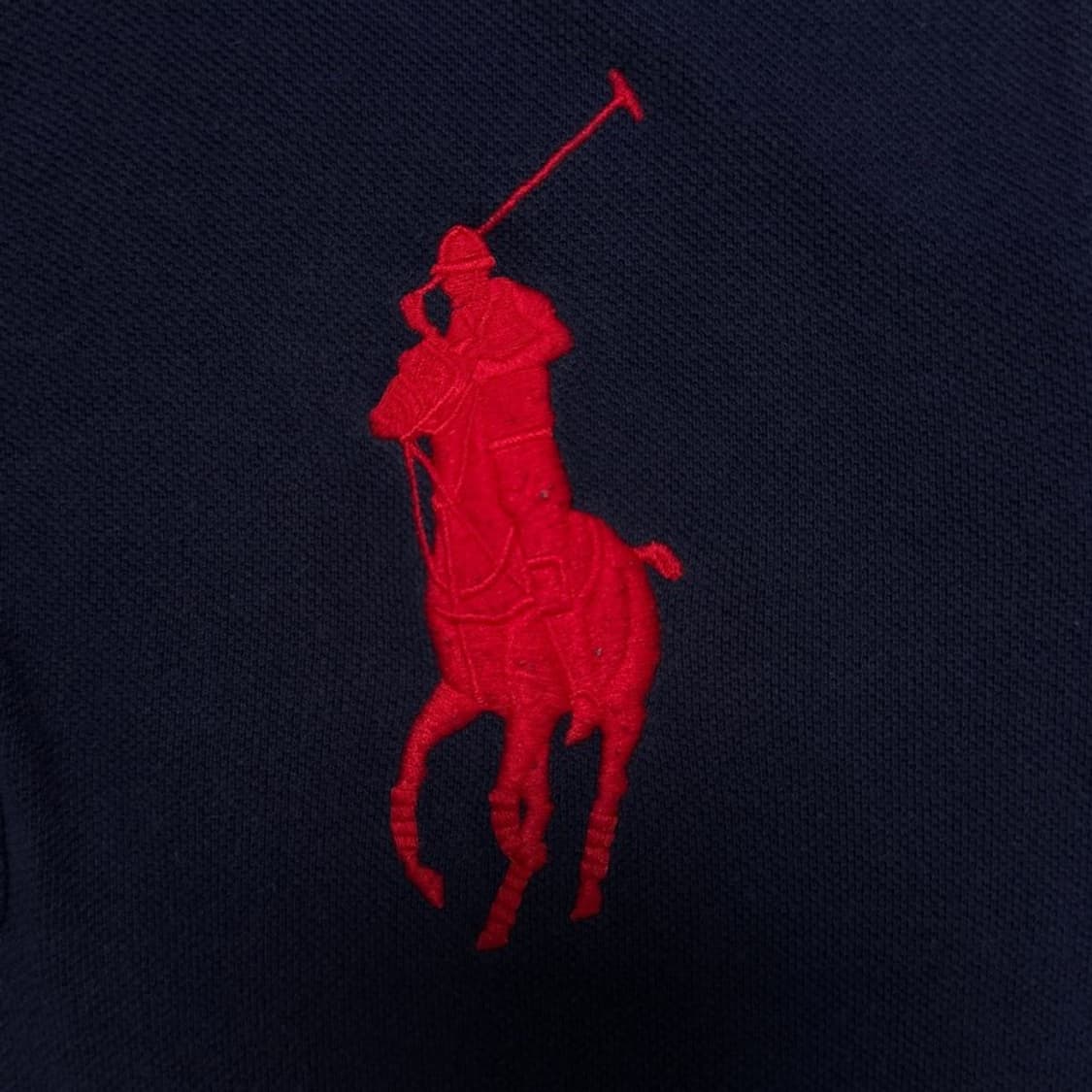 폴로 랄프로렌 빅포니 USA 성조기 PK 카라 티셔츠 네이비 XL 상품이미지2