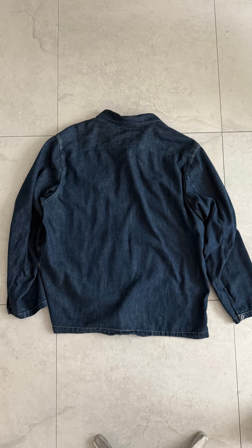 RRL 인디고 데님 오버셔츠 - XL 상품이미지5