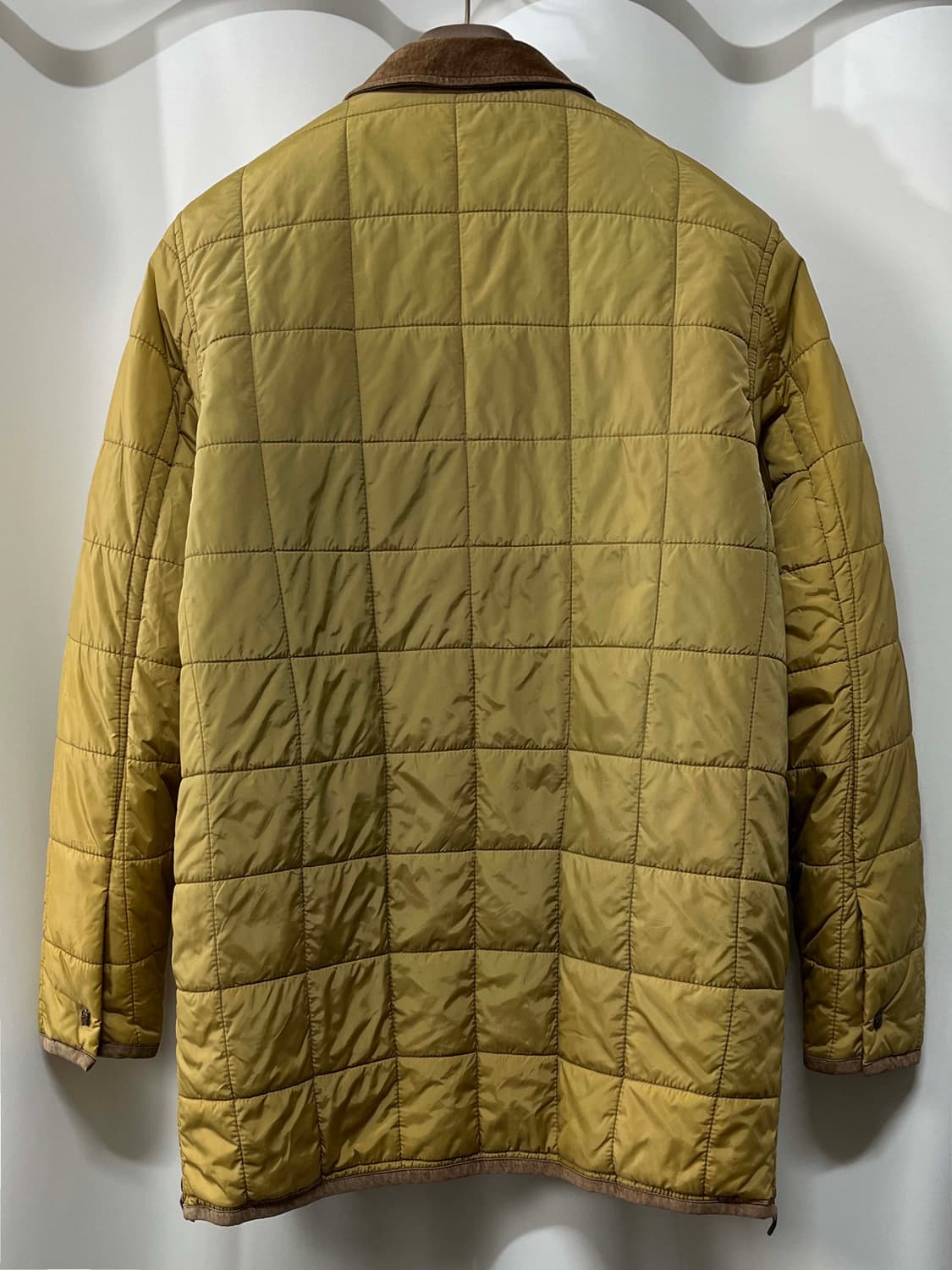 폴로 랄프로렌 스웨이드 플레이드 퀼팅 카코트 헌팅 자켓 상품이미지2