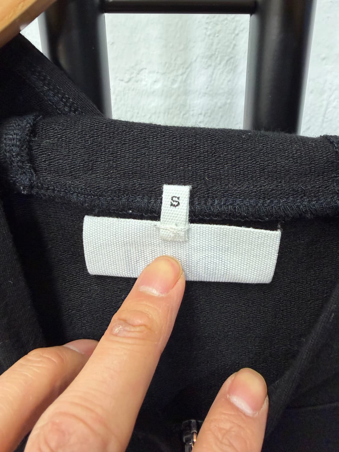 매장판정품) 메종마르지엘라 여성 오버핏 반팔 후드 집업 S 상품이미지7