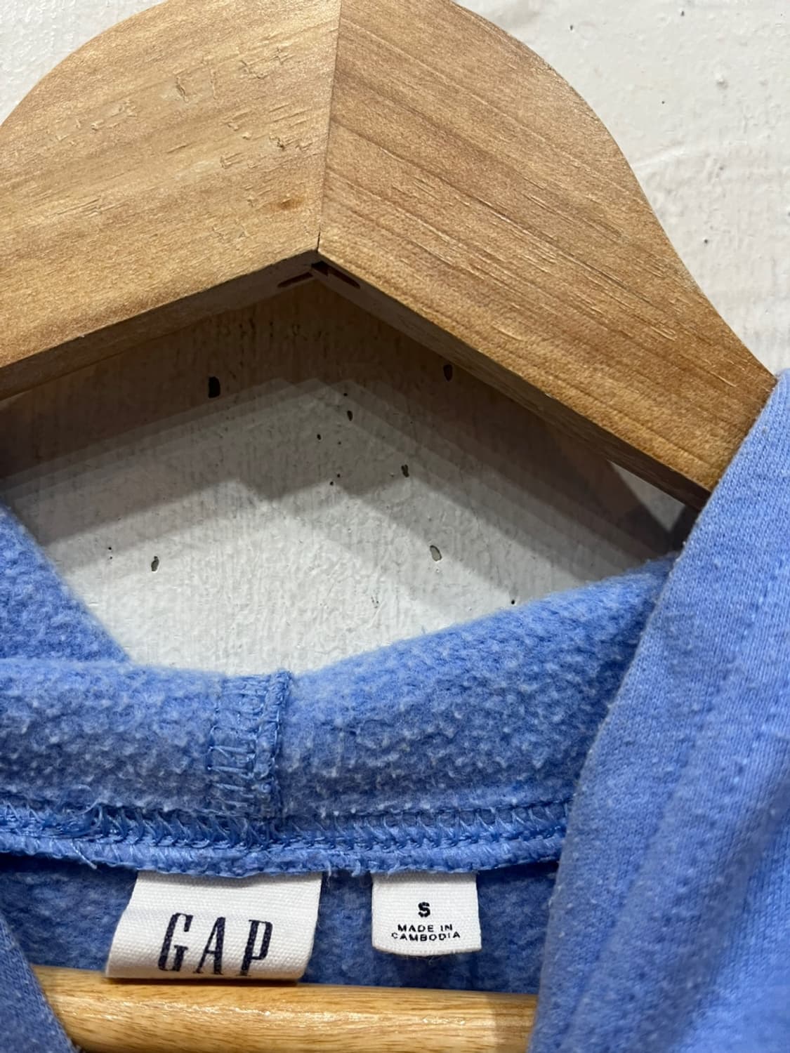 GAP 갭 스카이블루 후드 S 상품이미지3