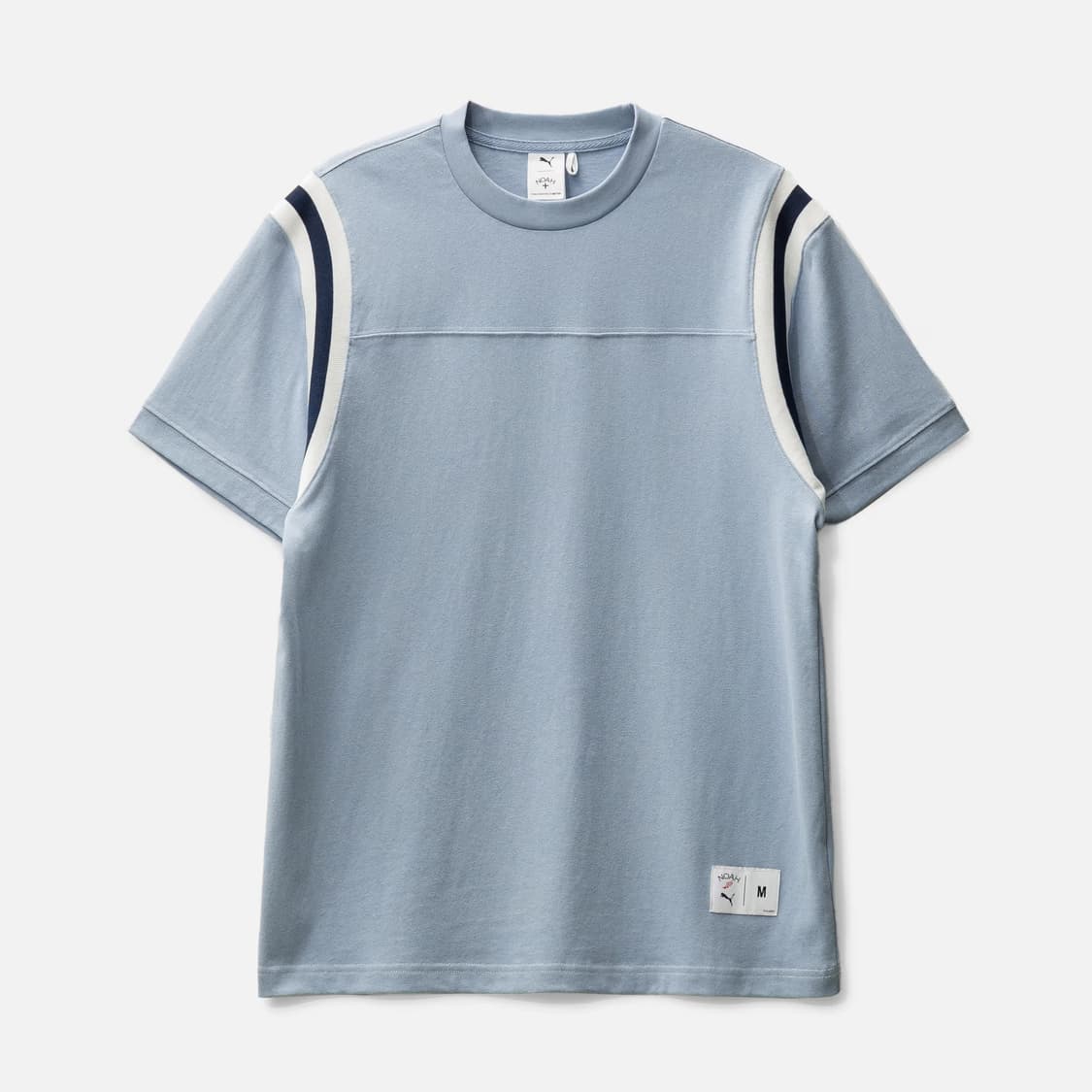 [XL] 노아 X 푸마 반팔티셔츠 반팔티 티셔츠 블루워시 상품이미지1