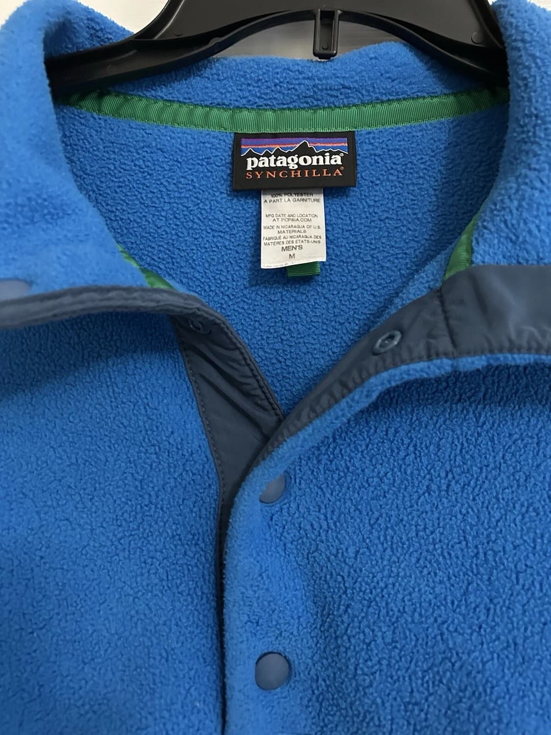 파타고니아 신칠라 스냅-T 슈페리얼 블루 상품이미지3