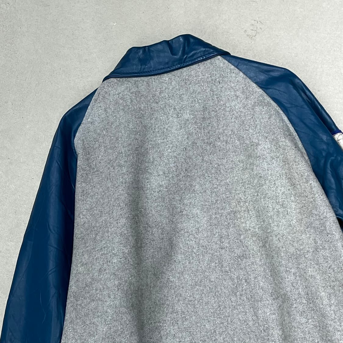 더보이즈샵 레더소매 바시티자켓 s09130 상품이미지4