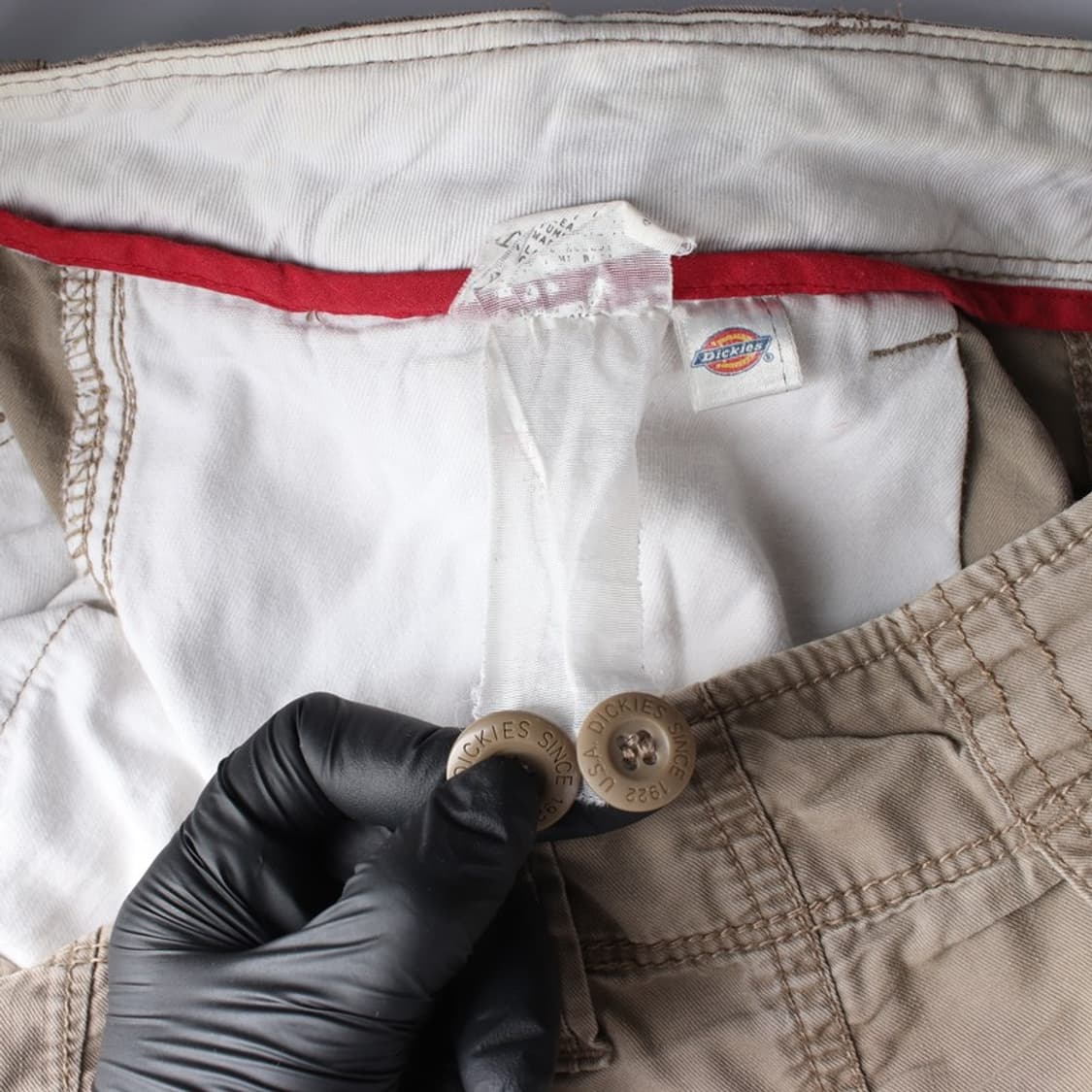 디키즈 루즈핏 워크 카고 반바지 베이지 32 상품이미지6