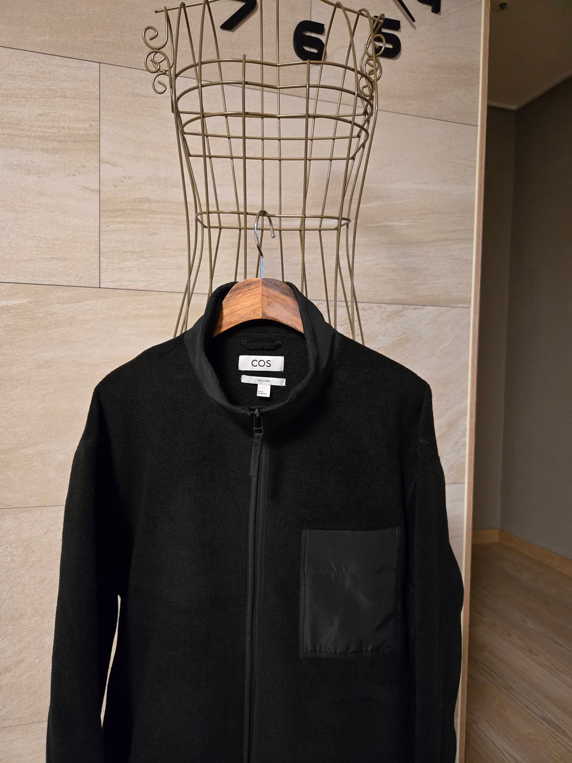 [m] COS 코스 남성 투웨이 플리스 집업 자켓 상품이미지2