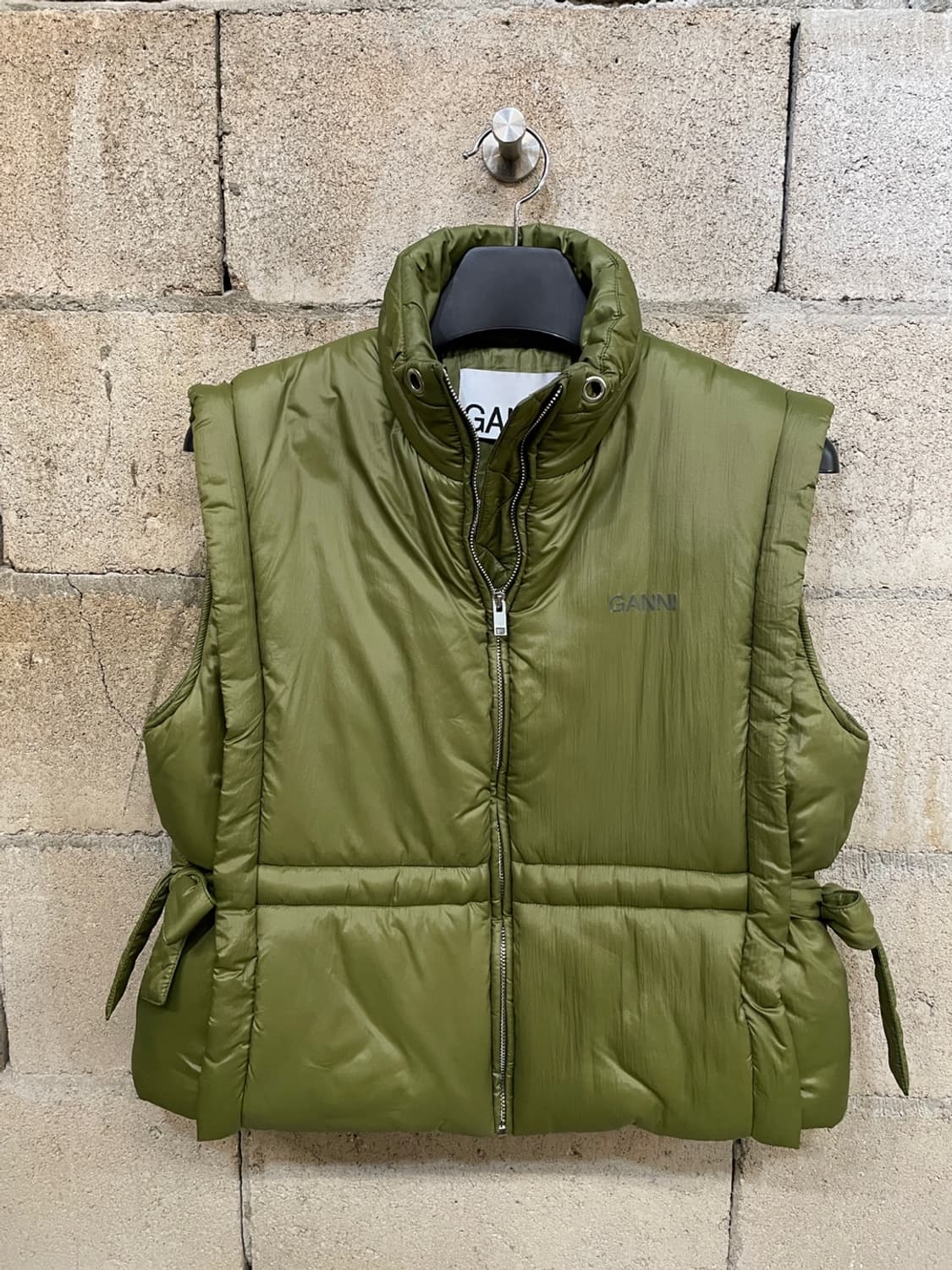 가니 샤이니 퀼팅 베스트 상품이미지1