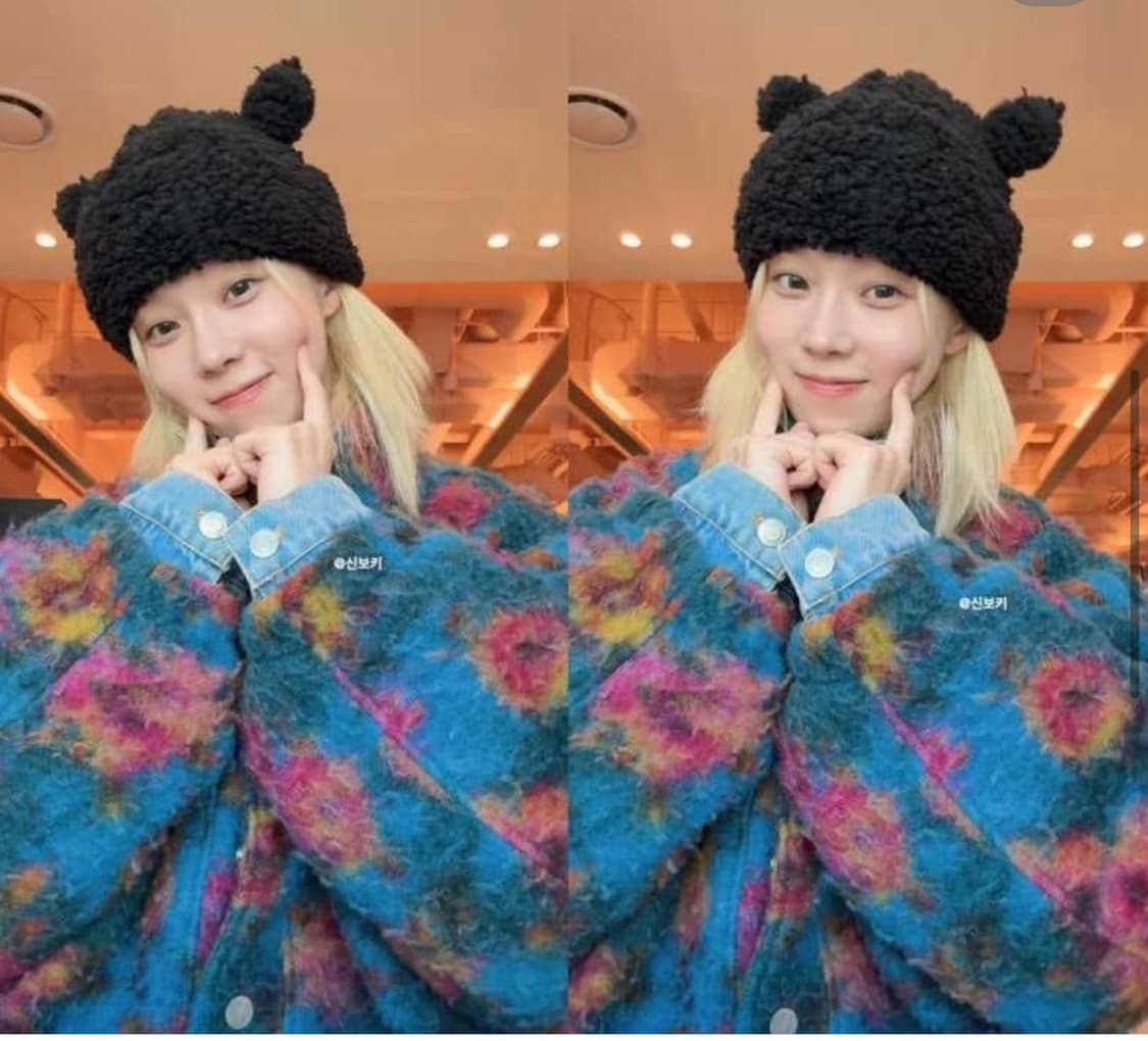 팔라스 러브 퍼지 이어 곰돌이 비니 블랙 S-M 상품이미지3