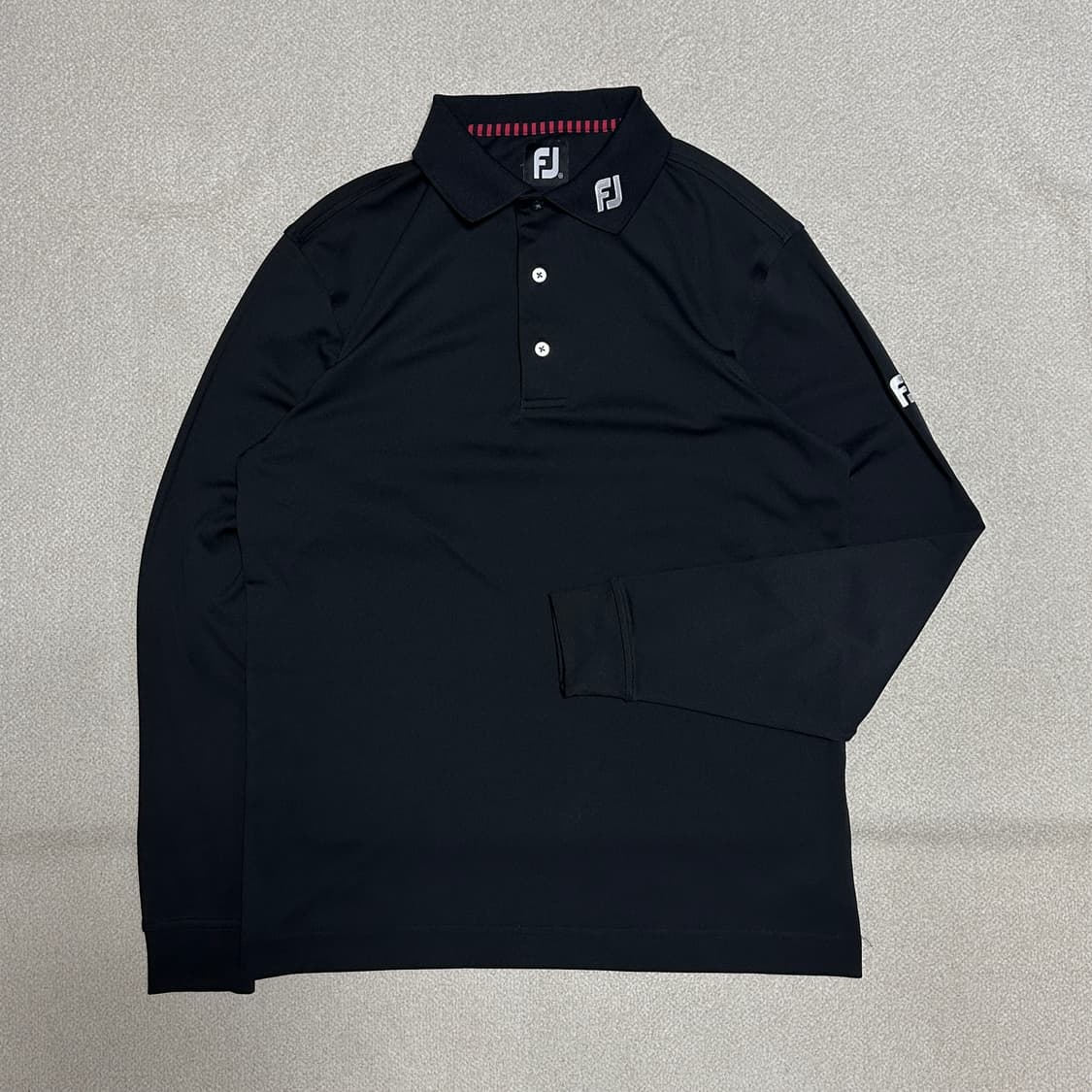 풋조이 롱슬리브 카라티 상품이미지1