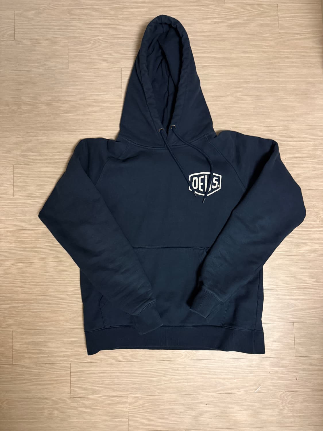 데우스 서울 후드티 네이비 상품이미지2
