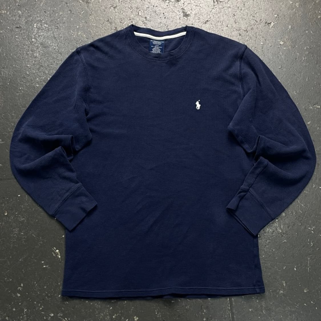 100 폴로 와플 롱슬리브 상품이미지1