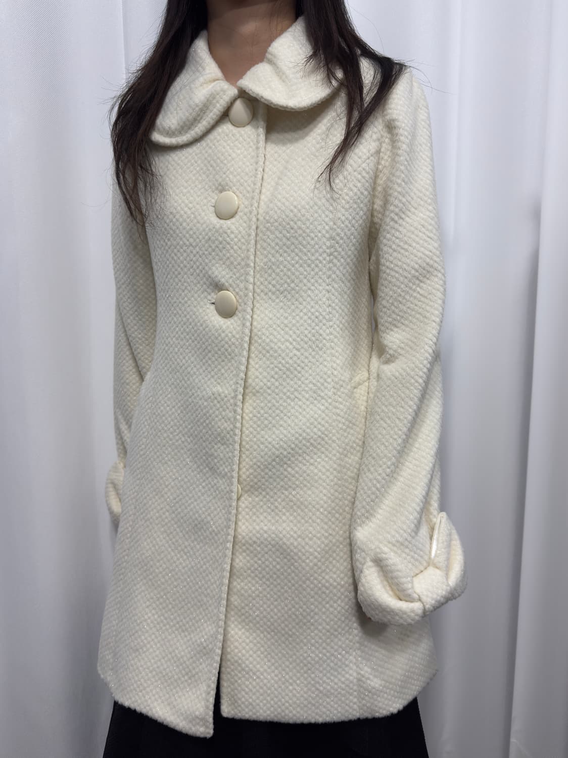 glitter ribbon lovely coat 상품이미지4