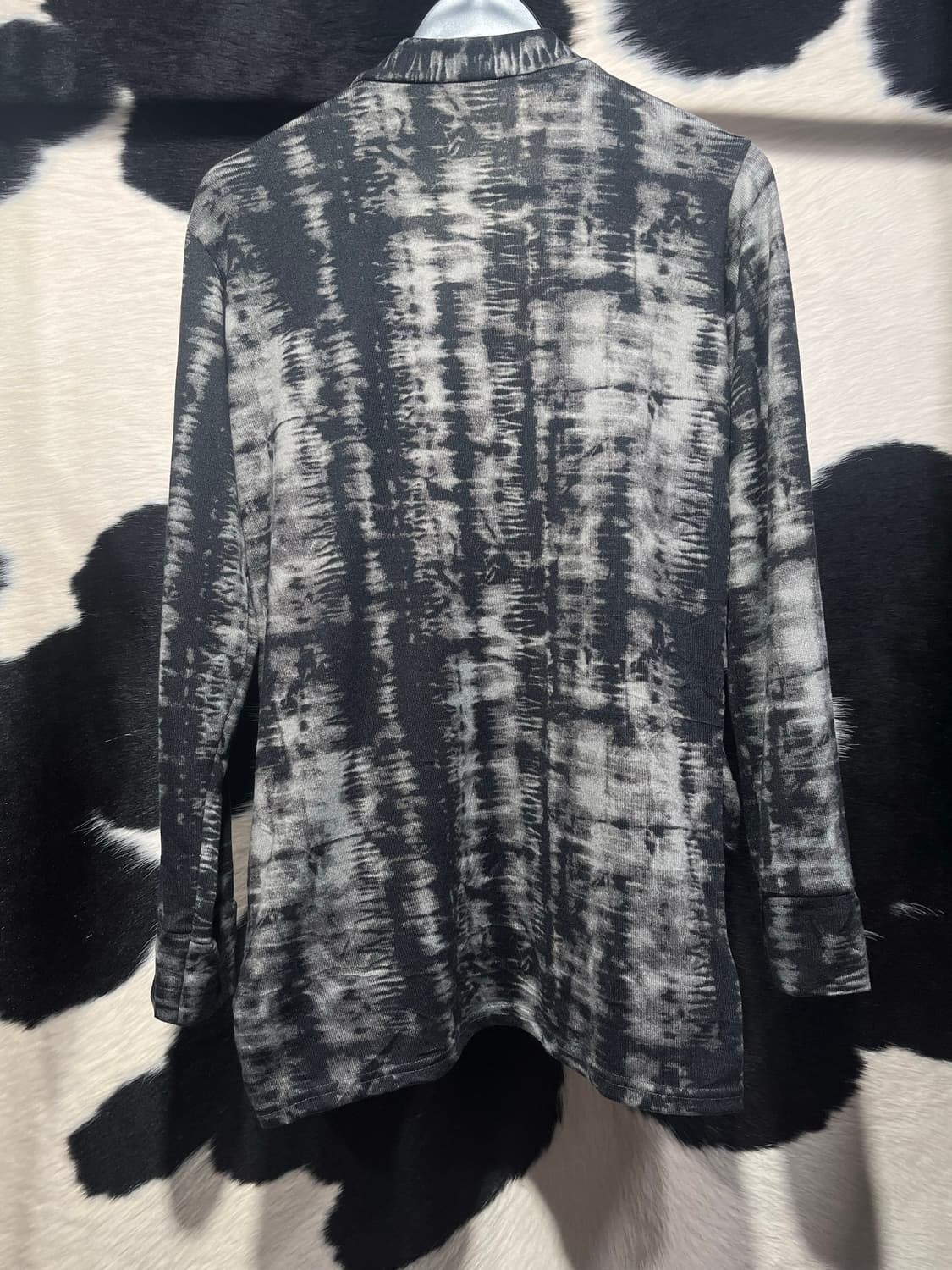 타이다이 패턴 오픈형 가디건 상품이미지5