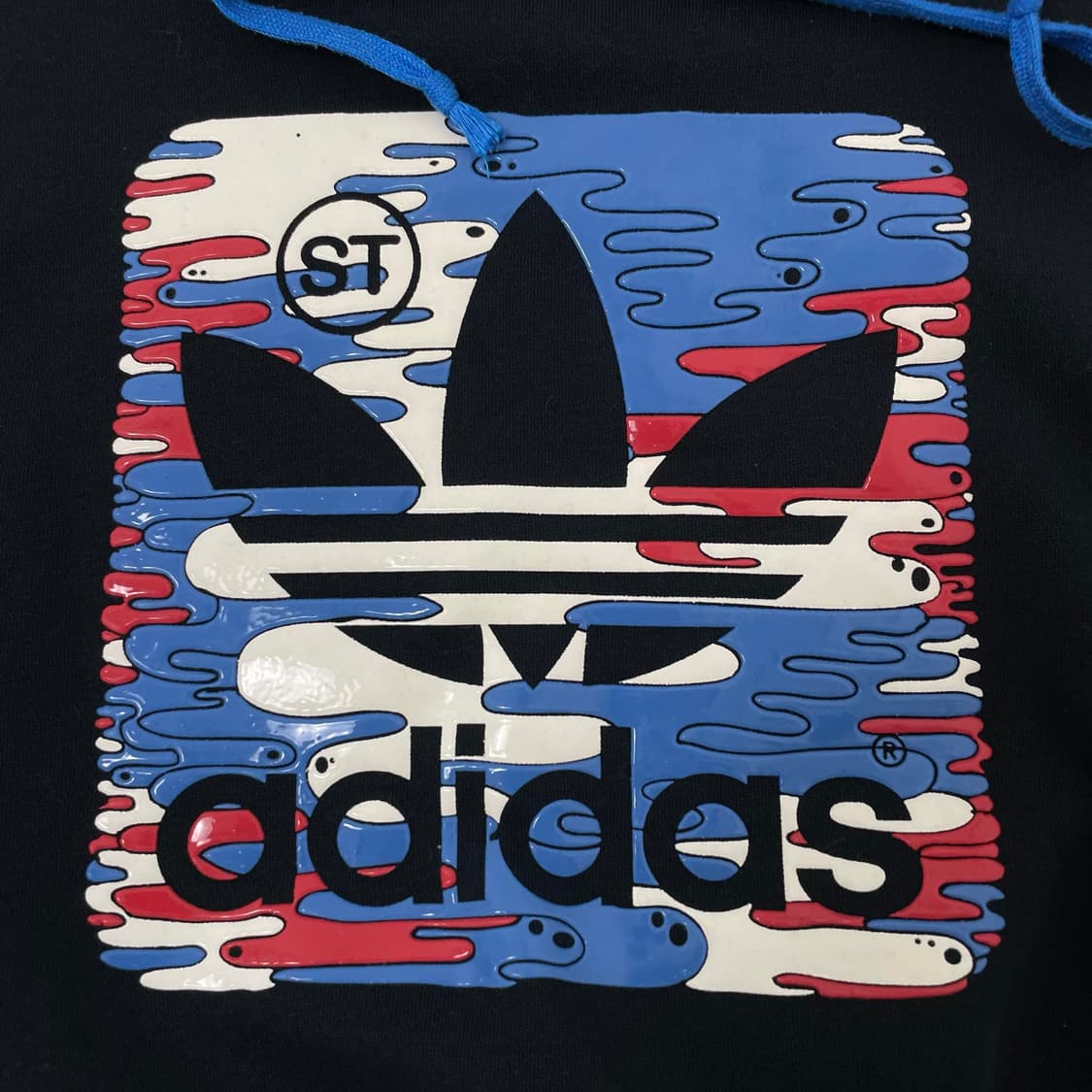 아디다스 크롭 후드티 상품이미지2