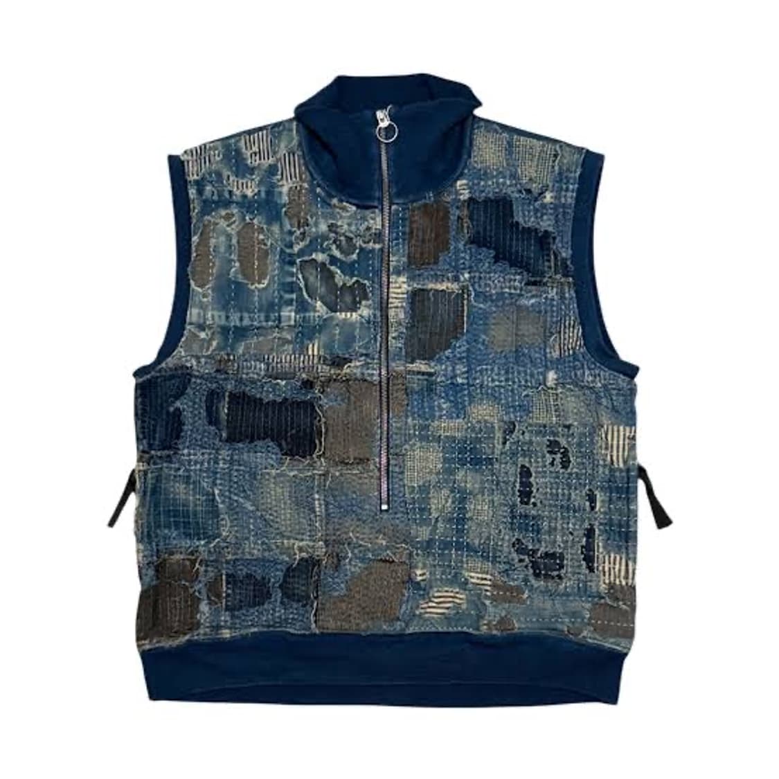 캐피탈 보로 KAPITAL BORO IDG Half Zip Vest 상품이미지2