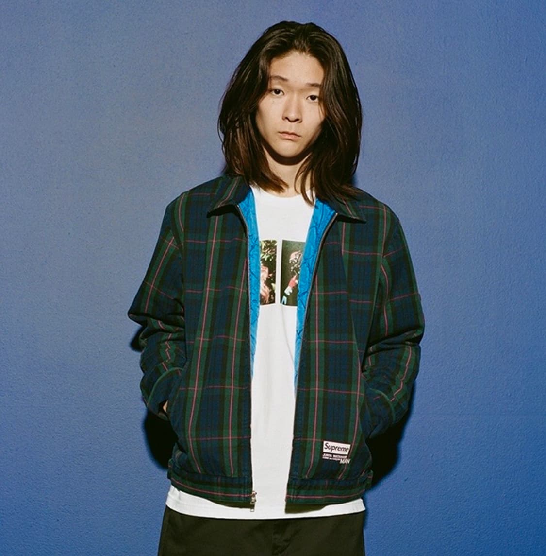 [M]준야와타나베x슈프림 21FW 프린트 워크자켓 상품이미지2