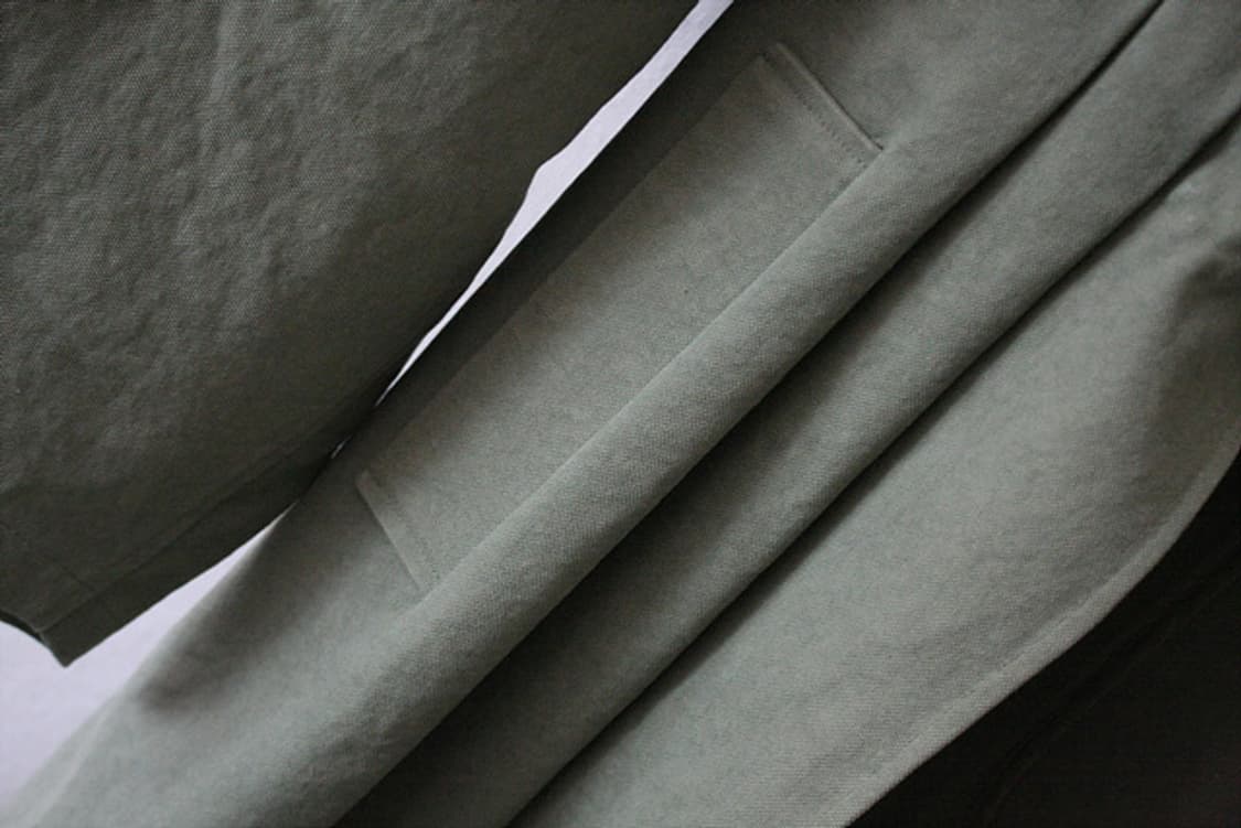 오프화이트 off-white 면 롱코트 상품이미지6