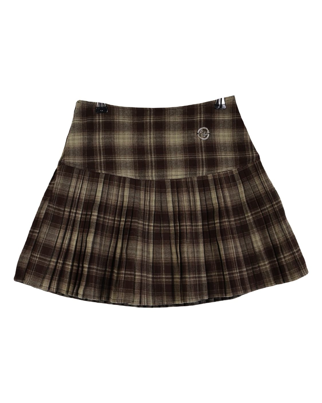 Vtg Poly CheckedMini Skirts 상품이미지5
