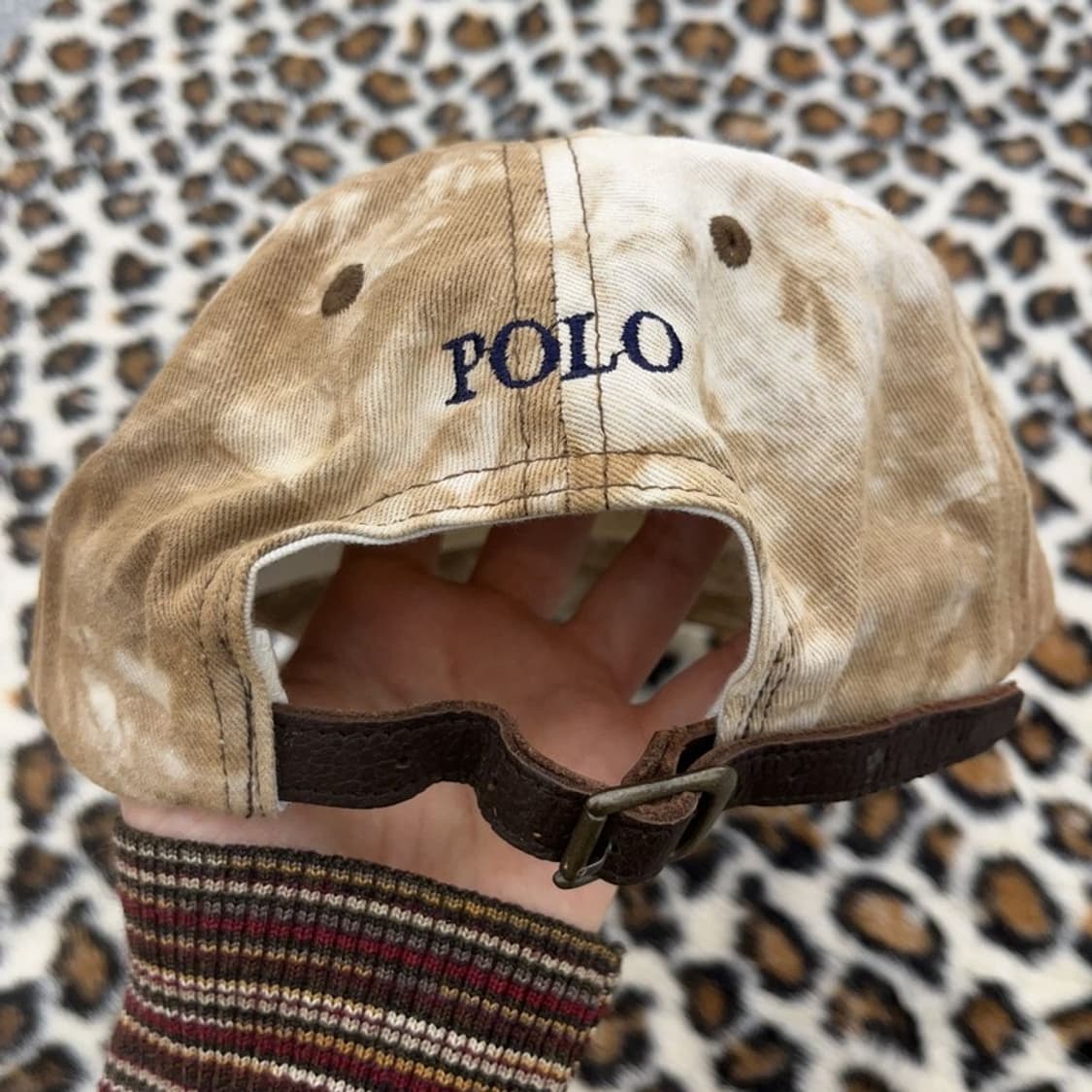 폴로 랄프로렌 스트릿 펑크 키치 타이다이 볼캡 C09601 상품이미지4