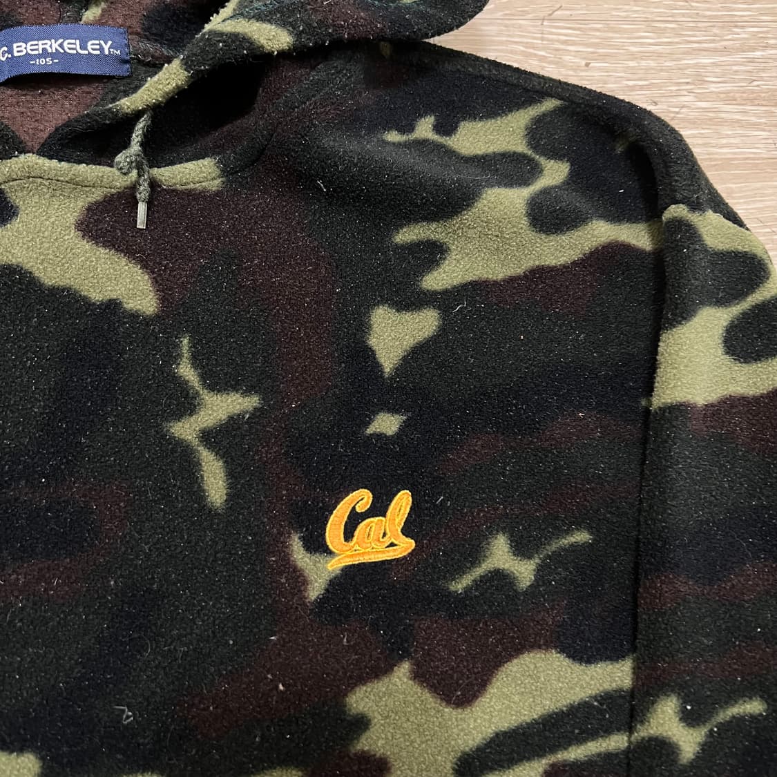 U.C. 버클리 밀리터리 풀오버 후리스 자켓 [카모플라쥬] XL/105 상품이미지4