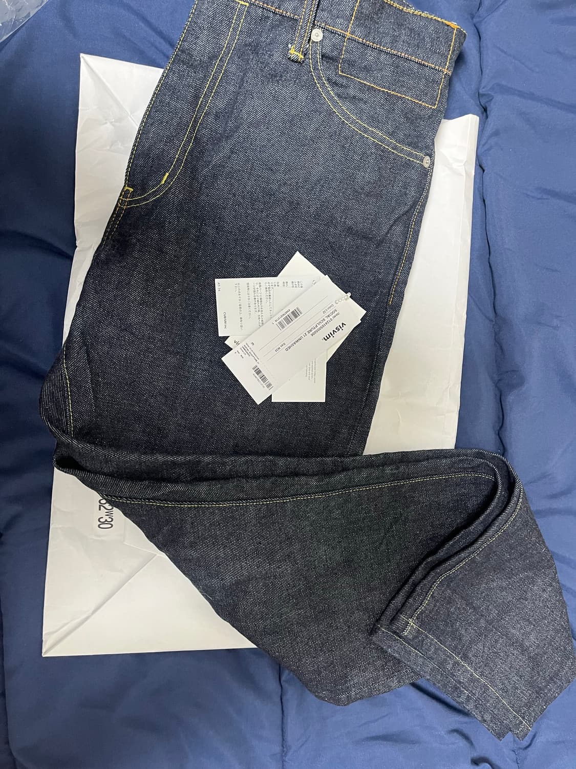 Visvim Social Sculpture 21 생지 데님 32/30 상품이미지1