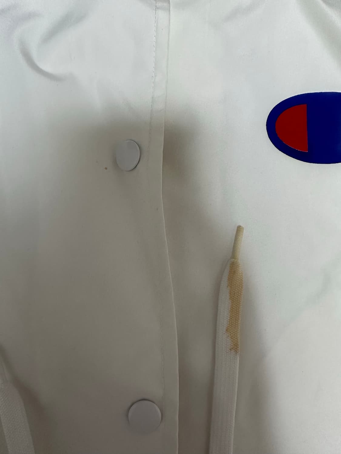 챔피온 흰색 트랙 져지 s 상품이미지3