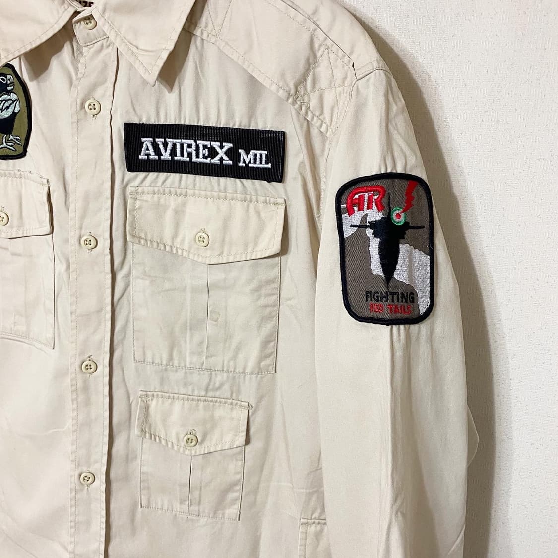 (M)Avirex 아비렉스 멀티포켓 워크셔츠 상품이미지4