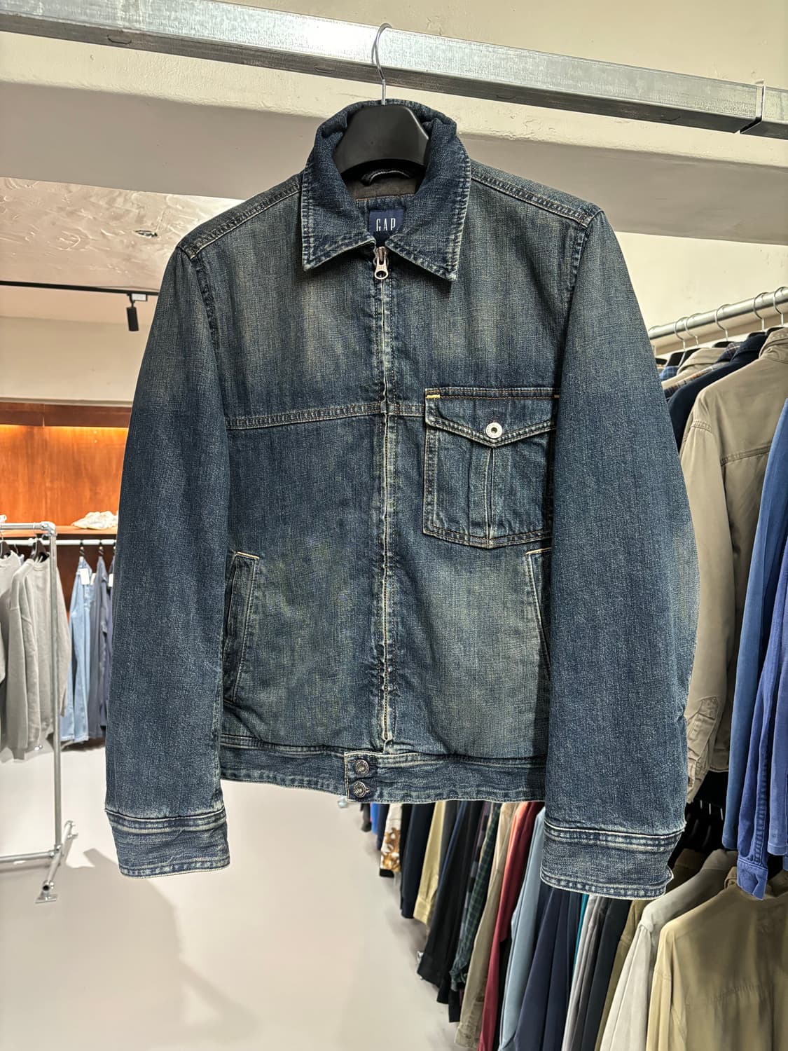 90’s GAP 데님 점퍼 자켓 상품이미지5