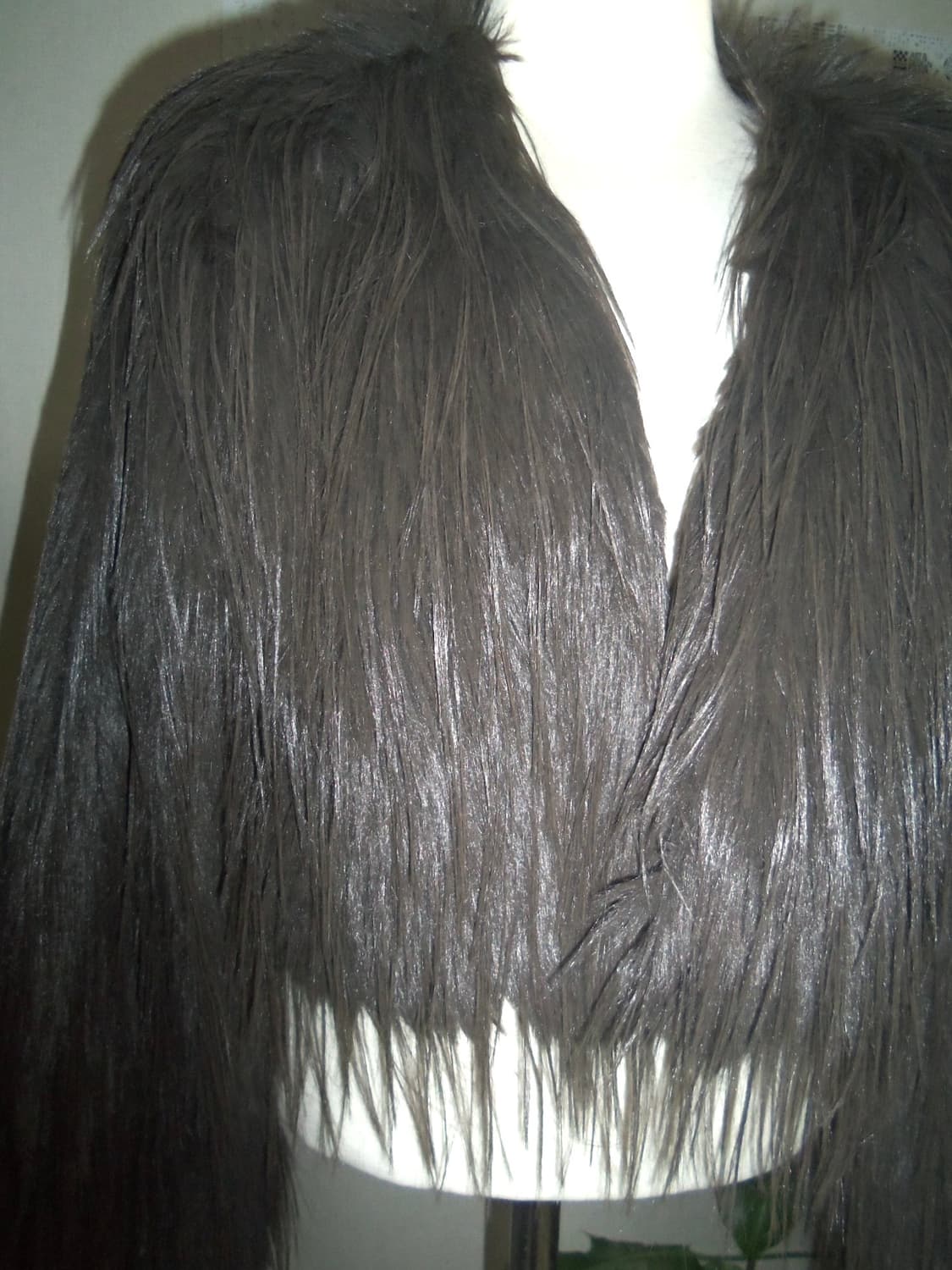 Vintage brown fur jacket 상품이미지2