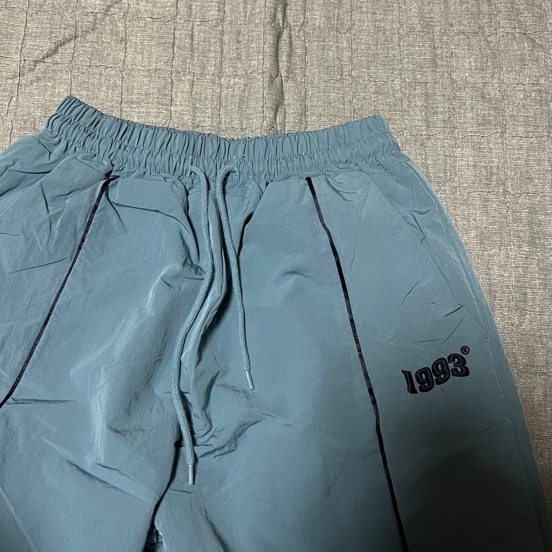 1993 스튜디오 파이핑 팬츠 FREE 조거 스트링 와이드 트랙 상품이미지2