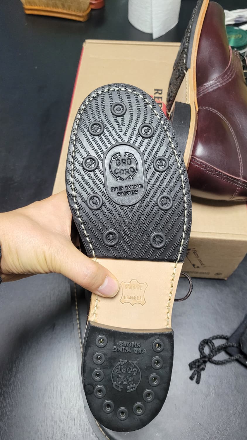 레드윙벡맨9419블랙체리260 상품이미지8