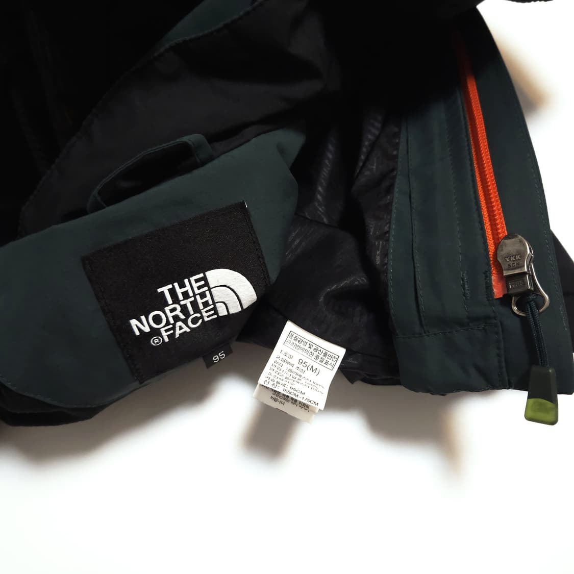 노스페이스 고프코어 고어텍스 바람막이 자켓 다크그린 상품이미지9