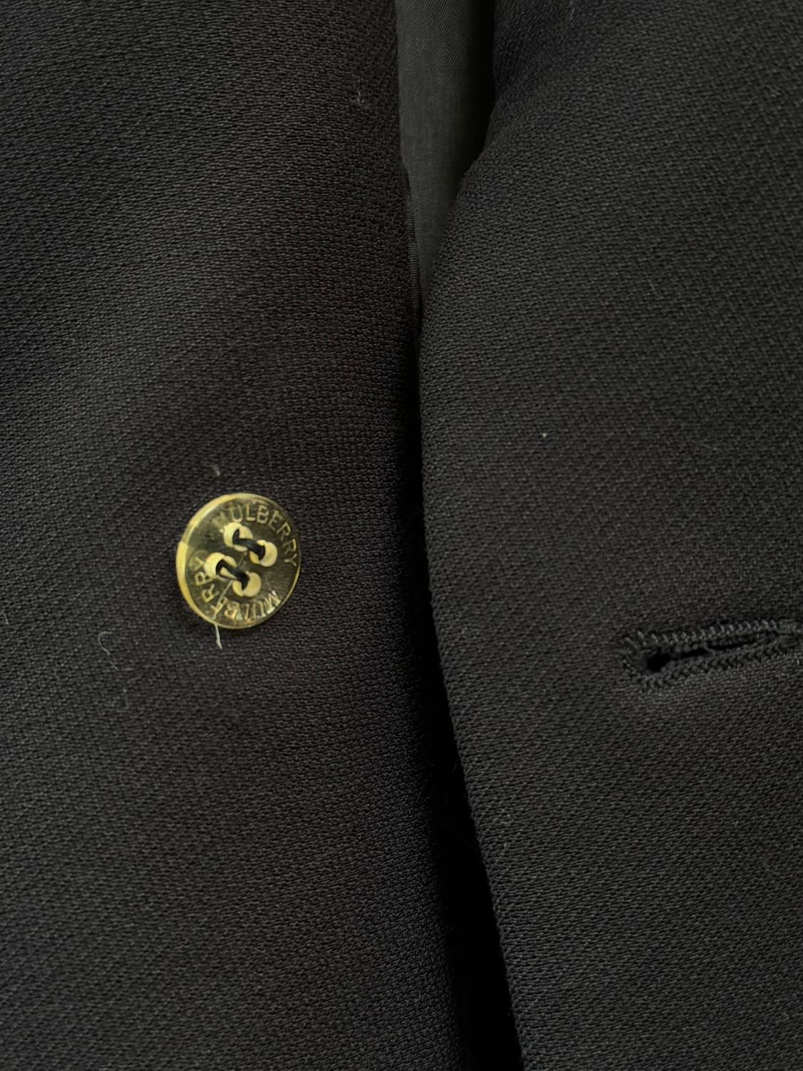 Mulberry 멀버리 버진 울 금장 코트 UK6 상품이미지8