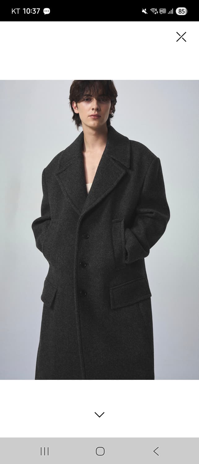 시스템옴므 24fw 파리컬렉션 코트 팝니다 우영미 타임옴므 솔리드옴므 상품이미지2