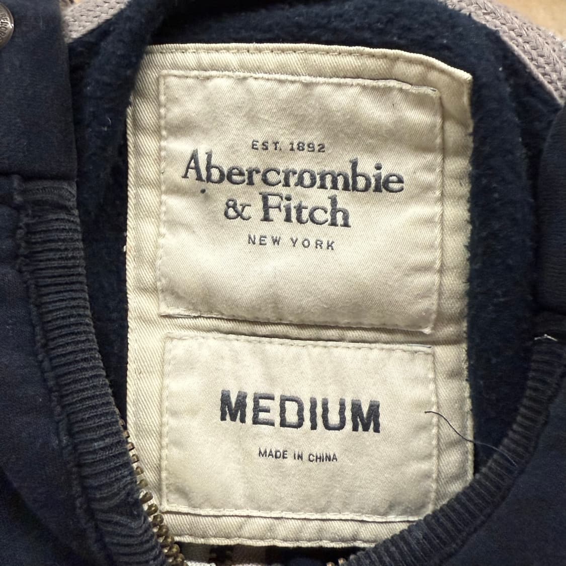 아베크롬비 네이비 후드집업 상품이미지5