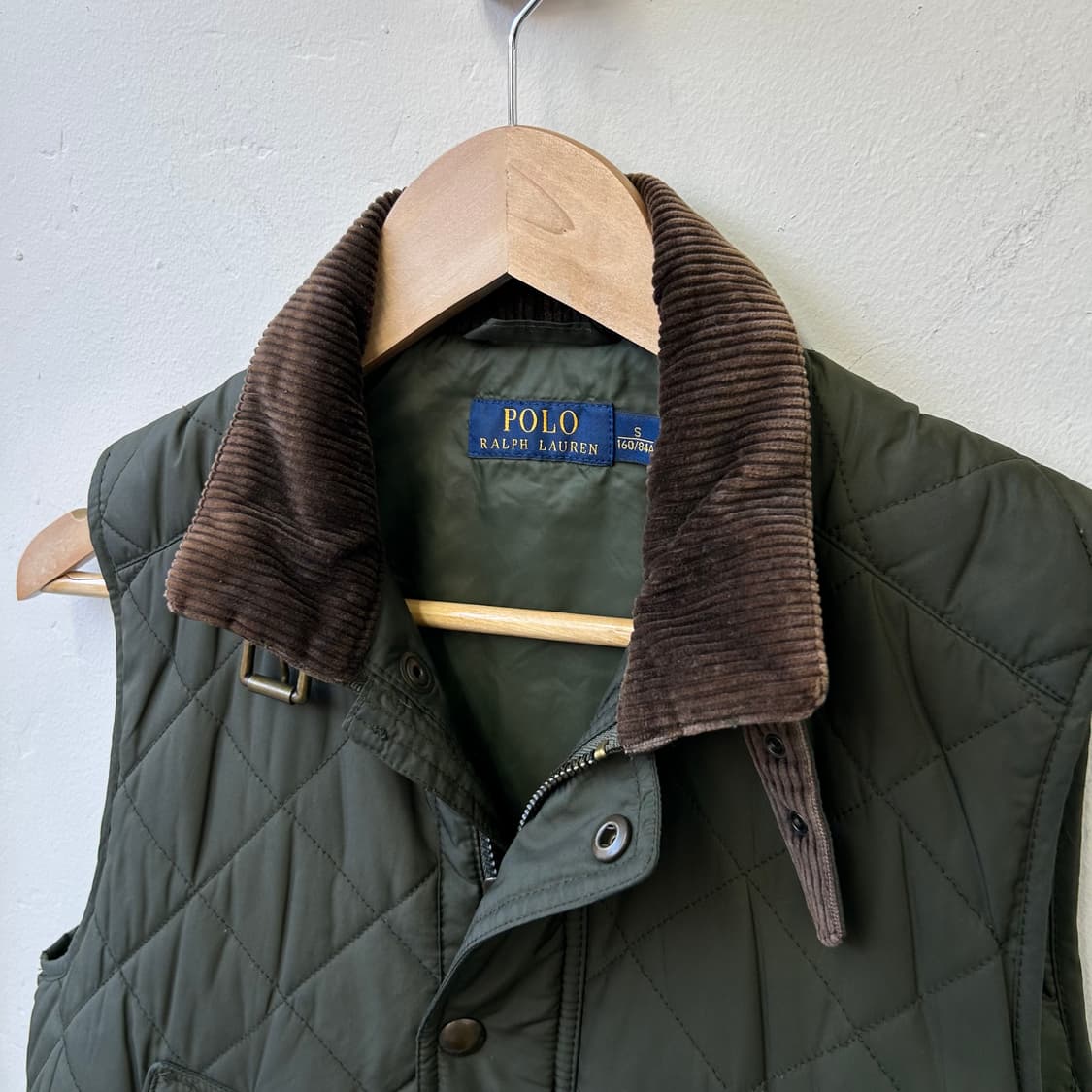 폴로 랄프로렌 카키 조끼 패딩 상품이미지3