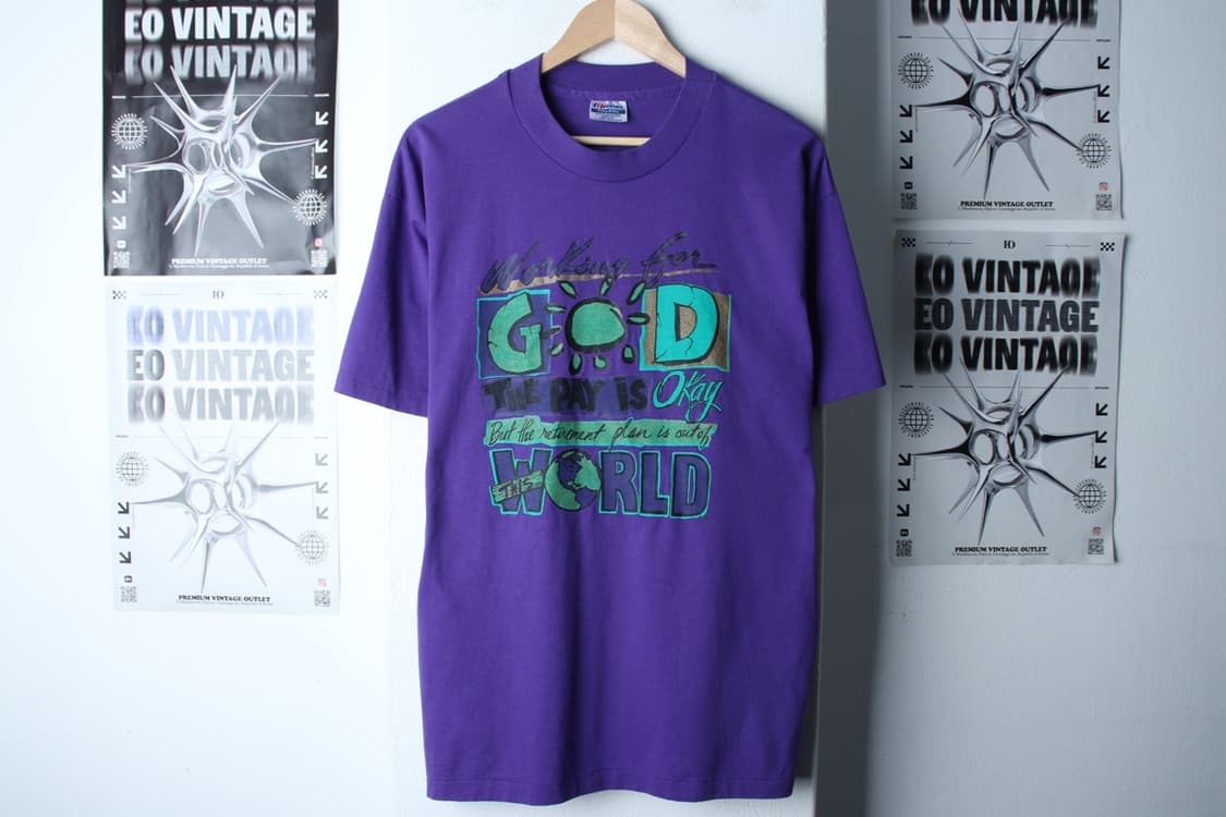 (XL-2XL) 헤인즈 반팔 티셔츠 90S년대 USA-H30360 상품이미지2