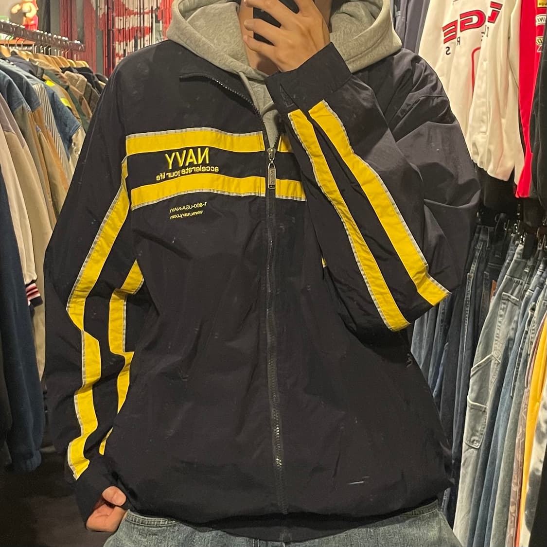 [IM]IPFU NAVY 자켓 블랙 상품이미지2