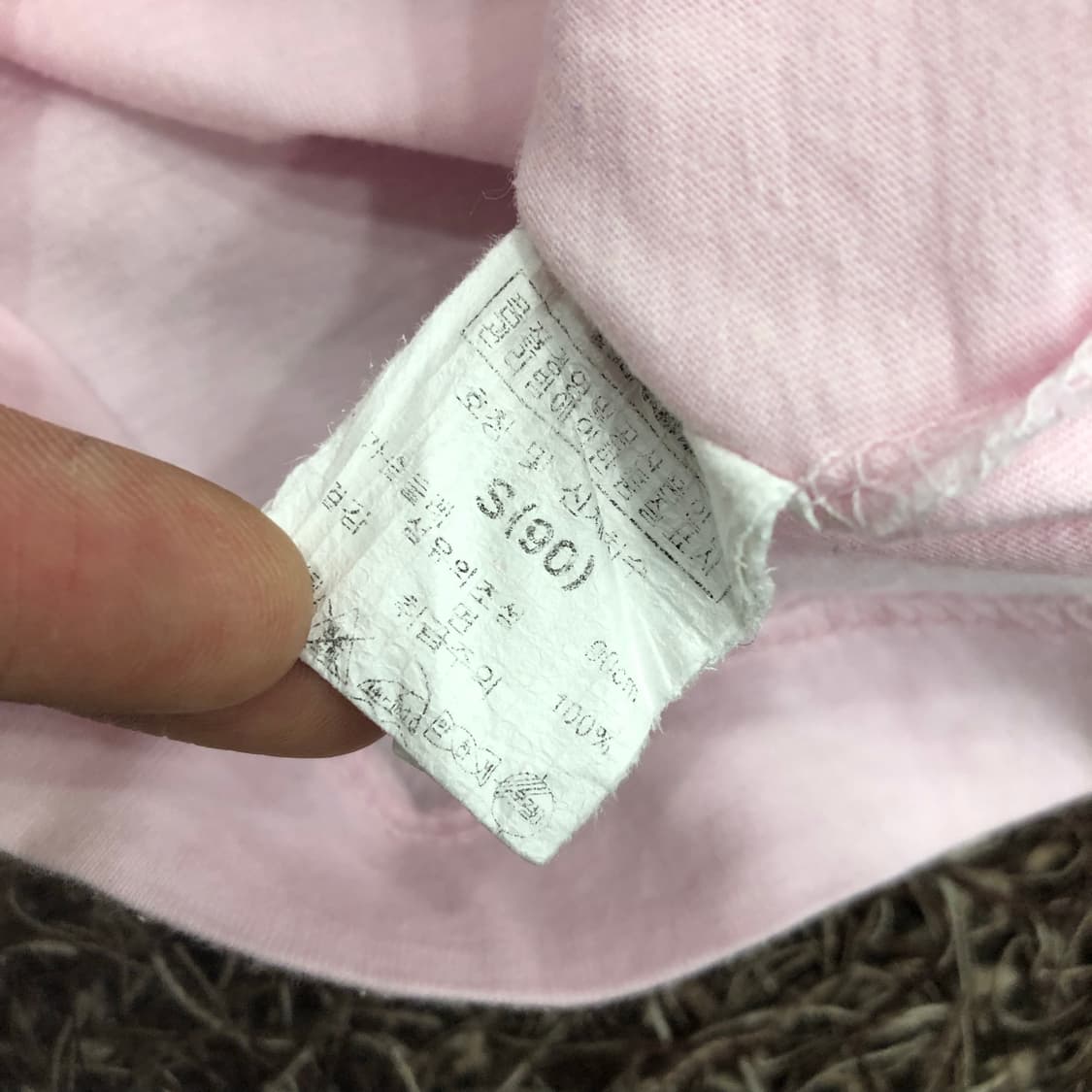 폴프랭크 핑크 롱슬리브 긴팔 티셔츠 상품이미지4