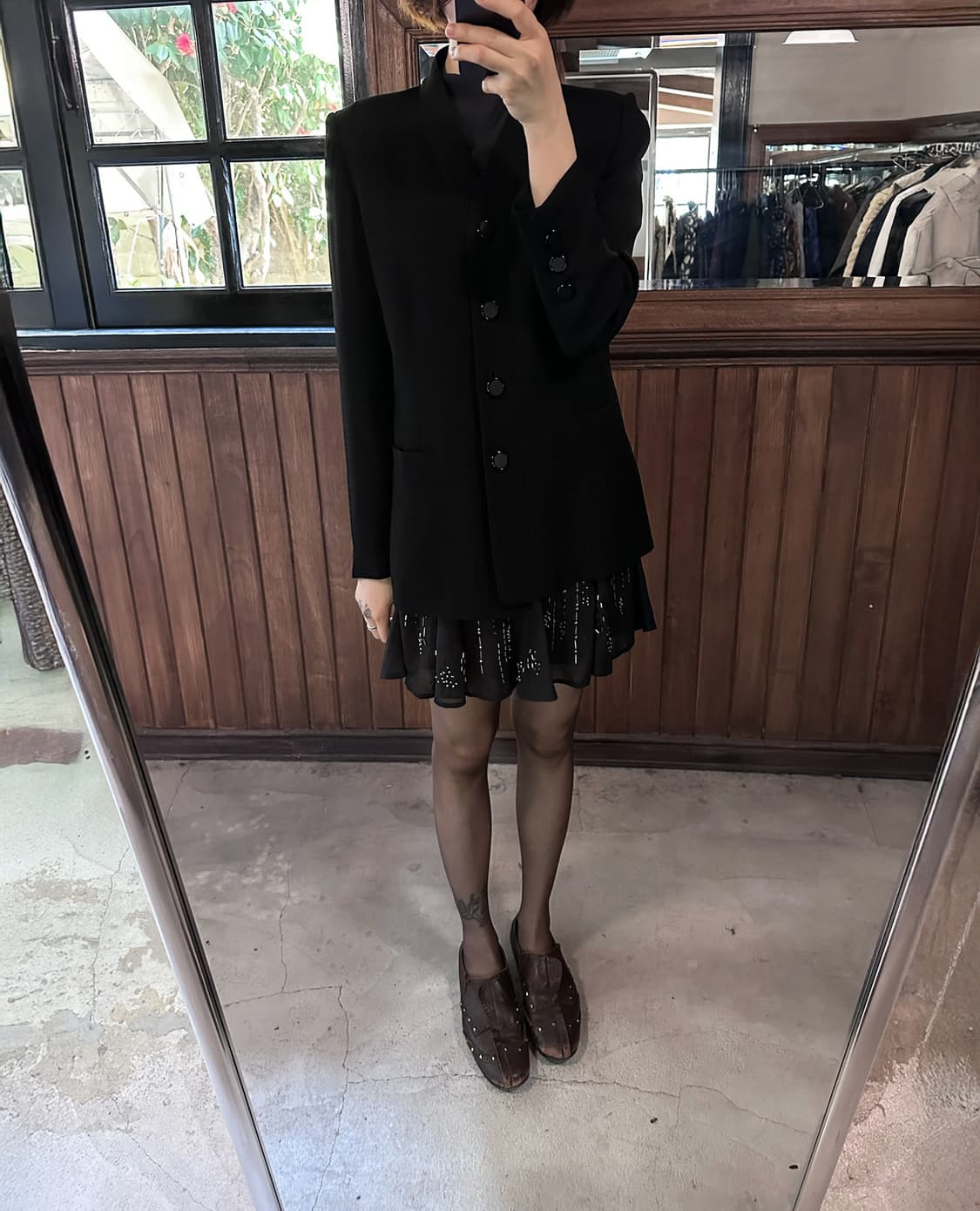 CHESTY beaded flare skirt 상품이미지3