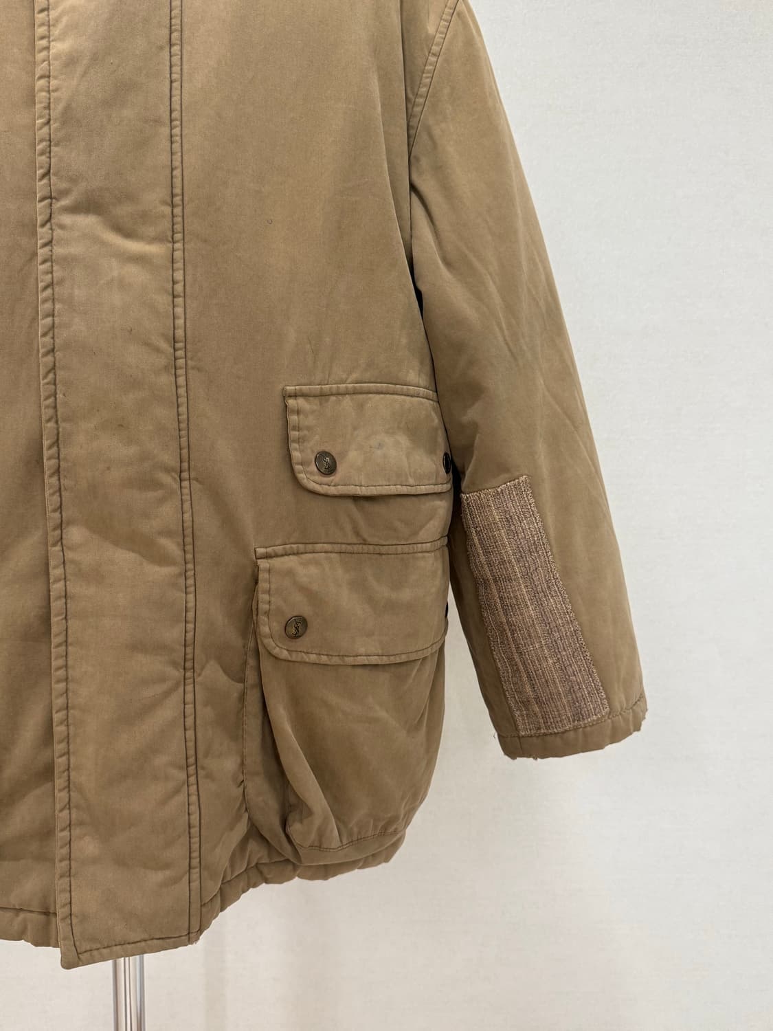 Yves Saint Laurent Pour Homme 패치워크 워크 자켓 상품이미지6