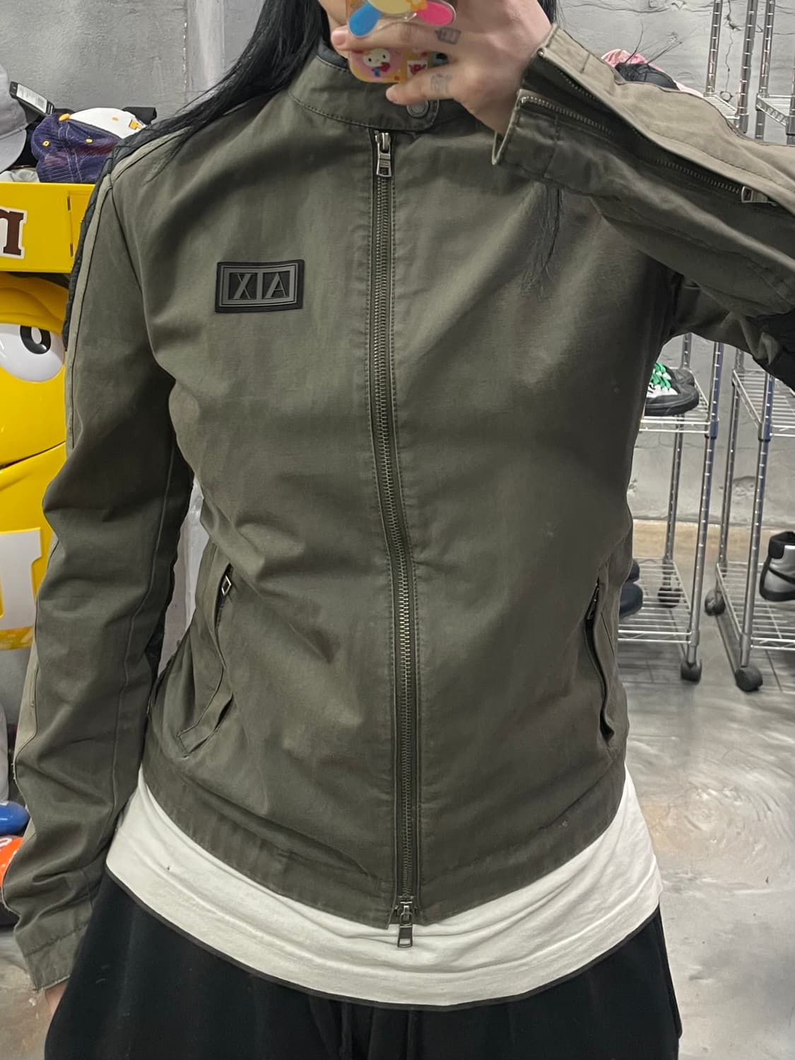 아르마니 익스체인지 바이커 자켓 상품이미지10