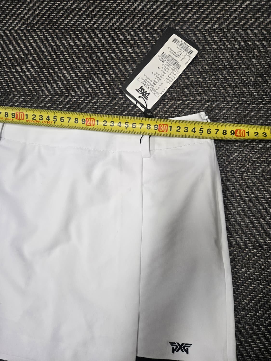 피엑스지 PXG 25ss 화이트 골프 스커트 상품이미지5