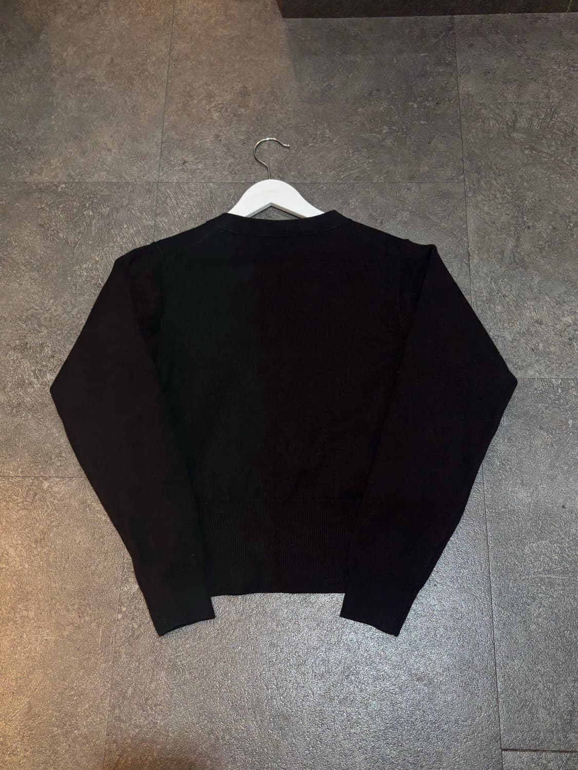 제너럴아이디어 가디건 블랙 S 상품이미지3