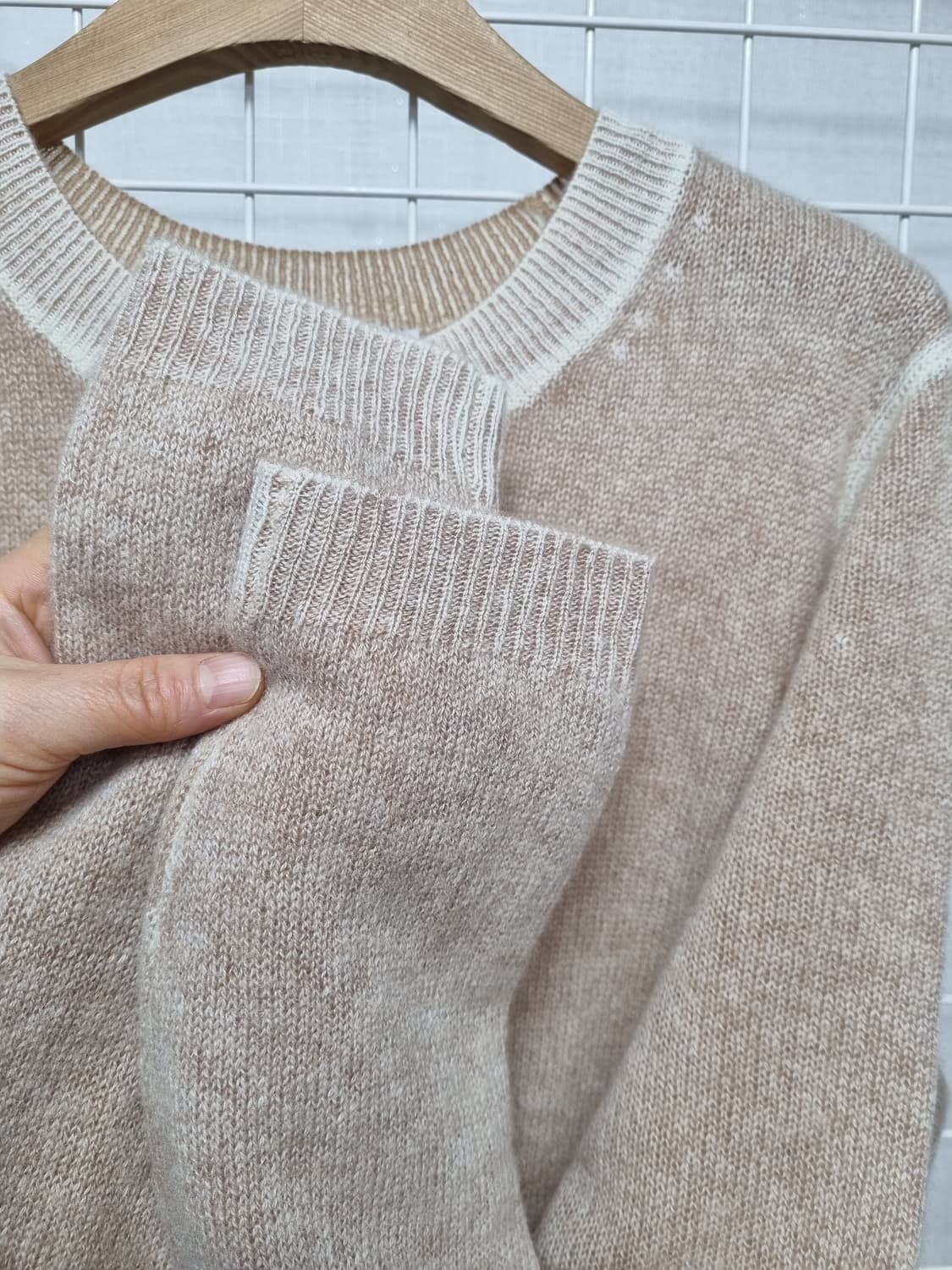 피플오브더월드 캐시미어  100% 니트 상품이미지4