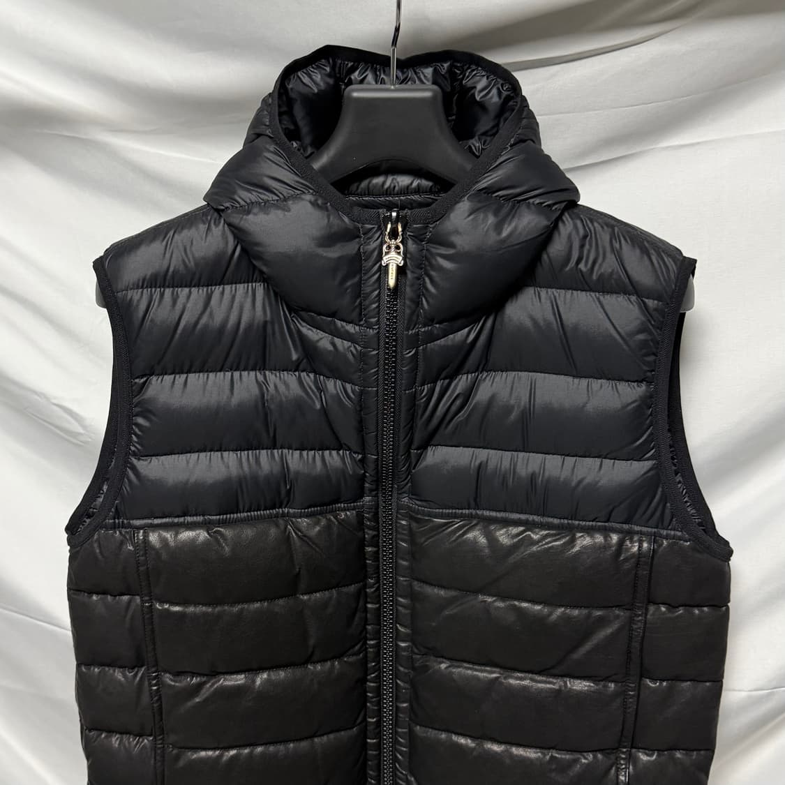 [S+급/L] 크롬하츠 리버서블 후드 조끼패딩 베스트 상품이미지2