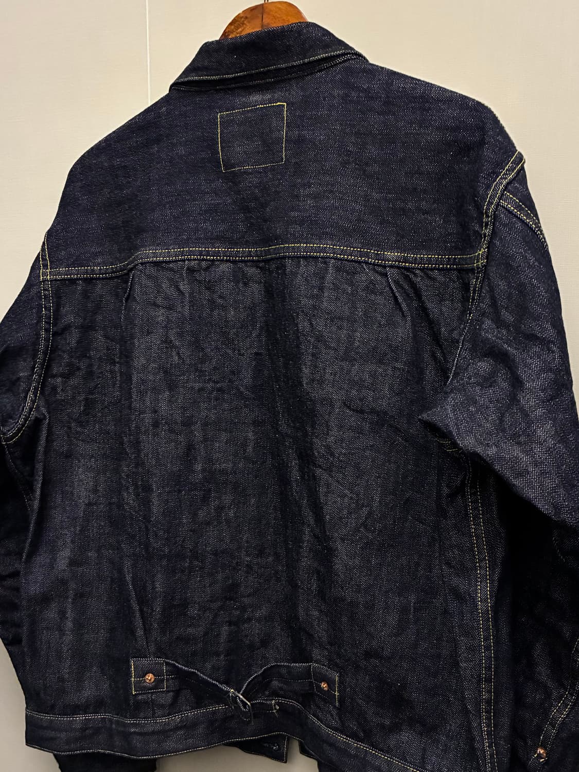 (44/105)1950s 리메인 클로딩 타입1 셀비지 데님자켓 트러커자켓 상품이미지7