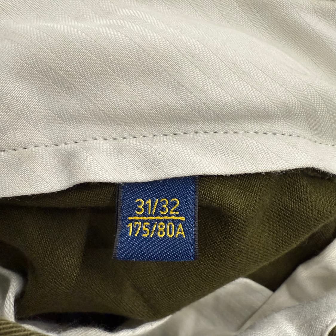 [정품/31/32] 폴로 랄프로렌 치노 팬츠 카키 b17 상품이미지6